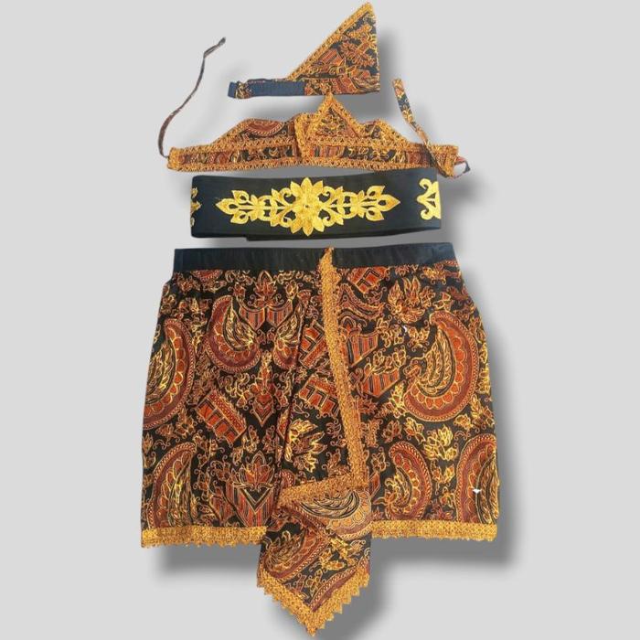 Gambar [KODE A] Dodot/sembong silat gliter bahan tebal aksesoris pencaksilat seni beladiri - Gliter prada C, M dari silatstore_id undefined 4 Tokopedia