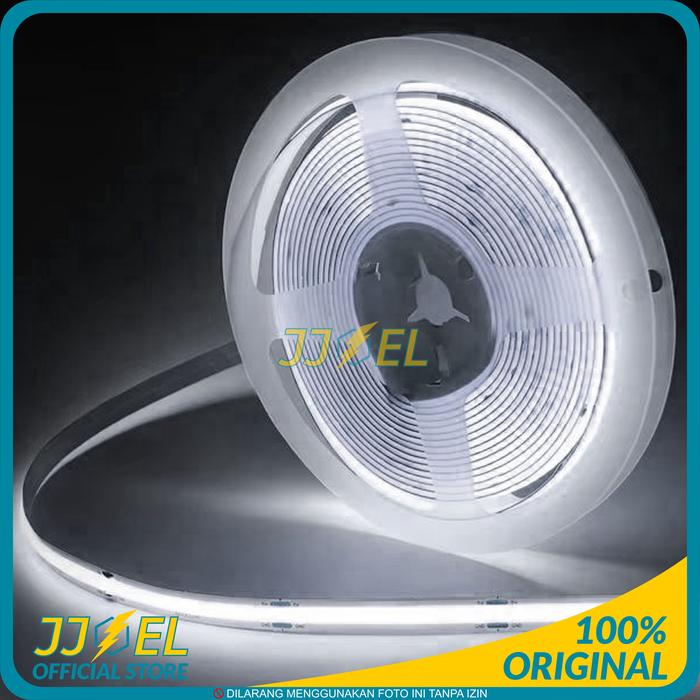 Gambar Lampu LED Strip COB DC 12Volt 12 Volt 12V 5 Meter 5Meter 5M 320LED - Putih dari JJEL Official undefined Tokopedia