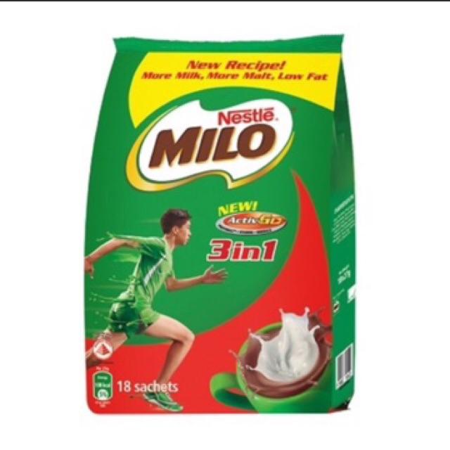 Gambar Milo Singapore Sachet 3 in 1 - 3in1 dari QQ Diamond undefined Tokopedia