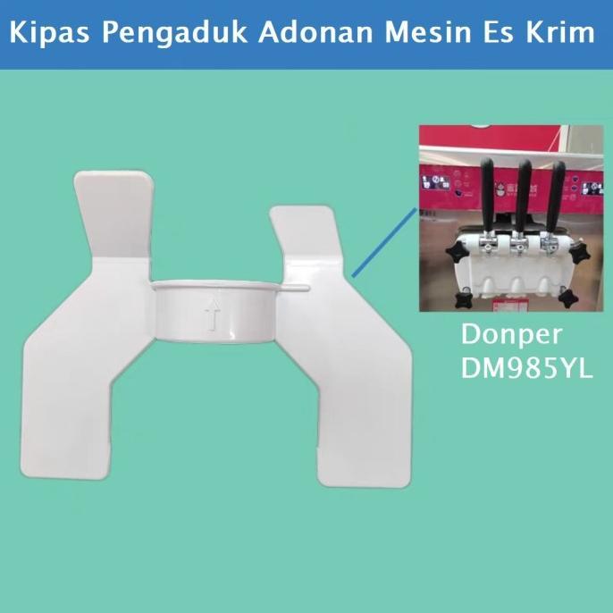 Gambar Sparepart kipas pengaduk mesin es krim donper bisa untuk mixue Terlaris dari thrifhting Shop undefined Tokopedia