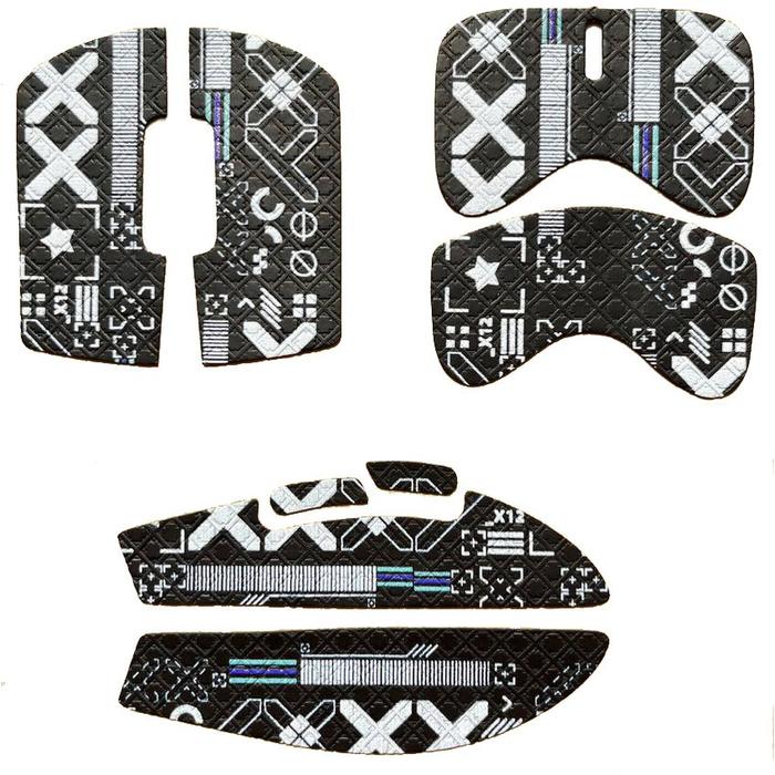 Gambar Anti Slip Grip Tape Skin Logitech G PRO X Superlight / G PRO X Superlight 2 Gaming Mouse Sticker - HZ Black dari NVlogic undefined Tokopedia