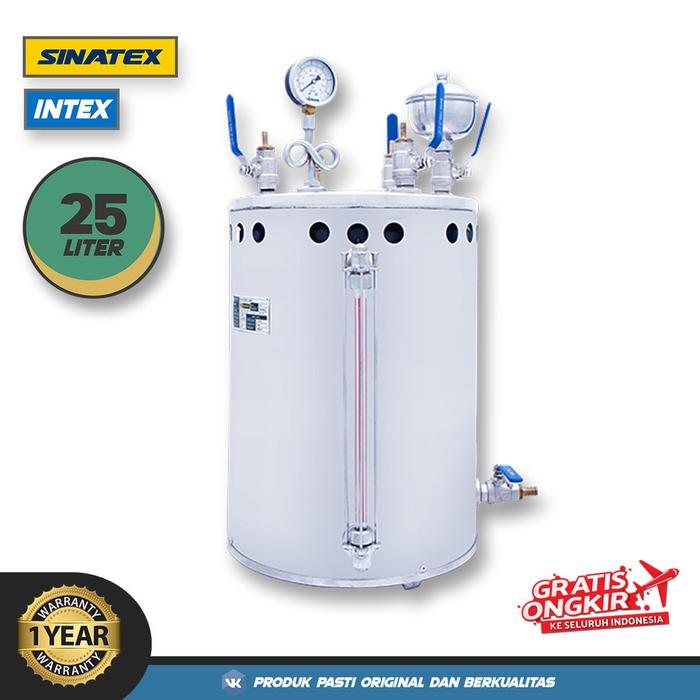 Gambar INTEX Tabung Boiler Otomatis Manual Setrika Uap Laundry 25 Liter Intex - BOILER dari Perkakasnation undefined Tokopedia