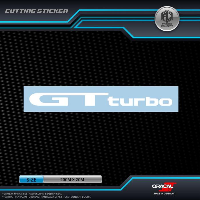 Gambar Sticker Cutting Gt Turbo Toyota Starlet Kapsul Sticker Body Mobil - Putih dari AC Sticker Concept undefined Tokopedia