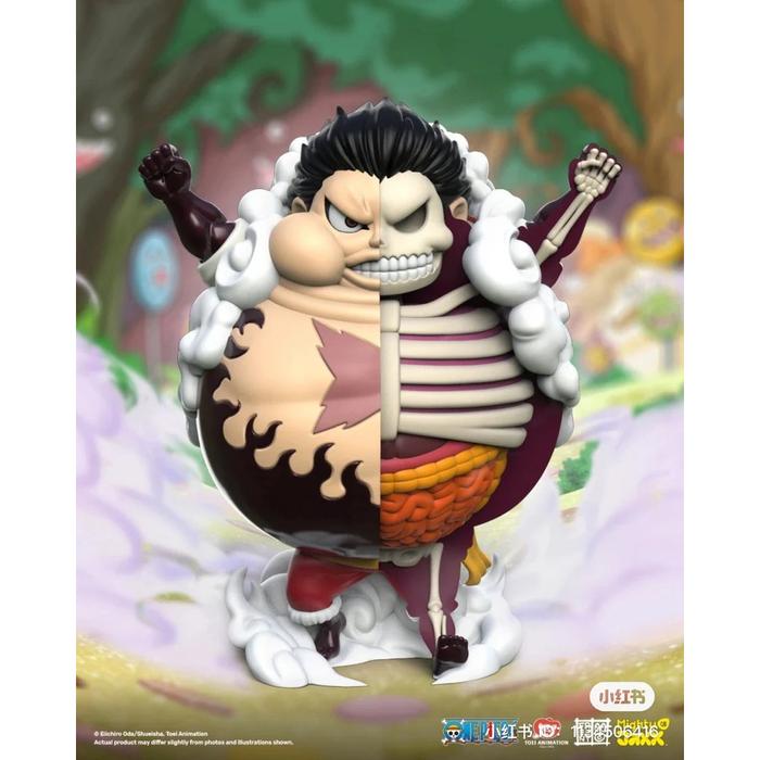 Gambar ORIGINAL BLIND BOX BlindBox ONE PIECE Freeny Freeny's Hidden Dissectibles Series 6 LUFFY GEAR Edition Mighty JAXX MAINAN PAJANGAN ACTION FIGURE MINIATUR | Gear 2 | Red Hawk | Gear 3 | Gear 4 | Bound Bounce Man | Tank Man | Snake Man | Gear 5 | ULTRA RARE - Gear-4-Tank dari iGad123 undefined Tokopedia