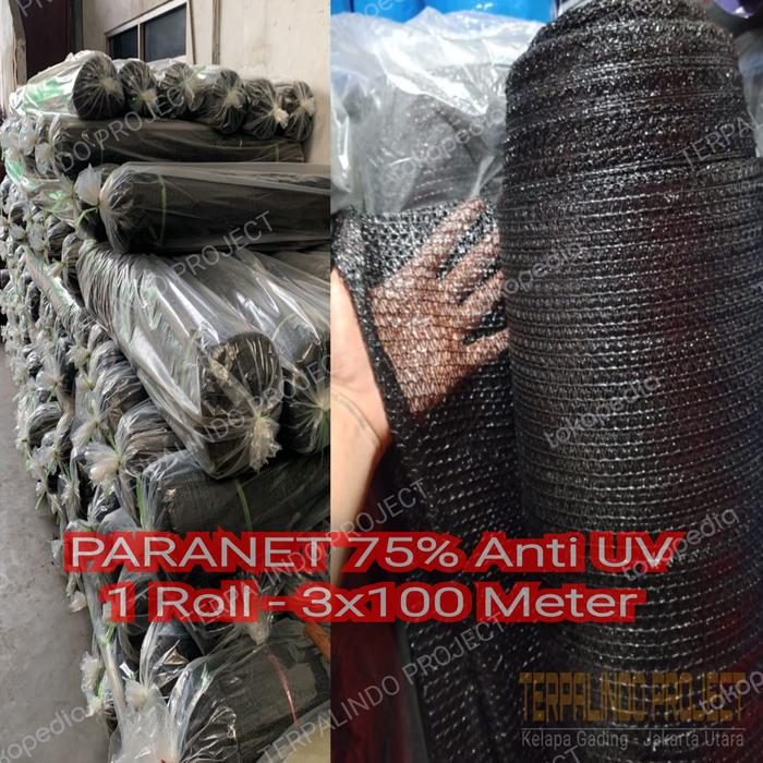Gambar 1 Rol Paranet 75% Anti UV 3x100 Meter. Harga Pabrik dari TERPALINDO PROJECT undefined Tokopedia
