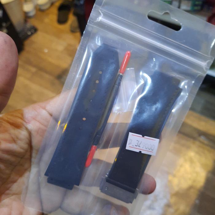 Gambar Tali Jam Tangan Karet Rubber Strap 19/25 - Hitam dari Tali Jam Tangan com undefined Tokopedia