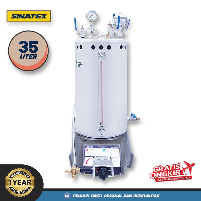 Gambar (GojekGrab) SINATEX Tabung Boiler Setrika Uap Laundry 35 Liter Lengkap Bagus Otomatis - Boiler Saja - SIAP PAKAI OTO dari Perkakasnation undefined Tokopedia