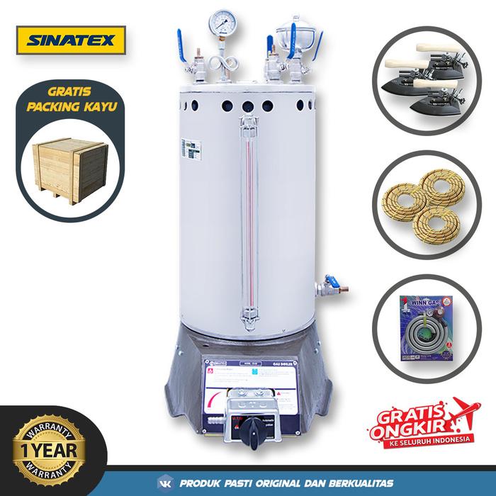 Gambar SINATEX Boiler 35 Liter Laundry Setrika Uap Tabung Boiler Laundry 35 Ltr Bagus Awet - Boiler Saja - LENGKAP 3 dari Perkakasnation undefined Tokopedia