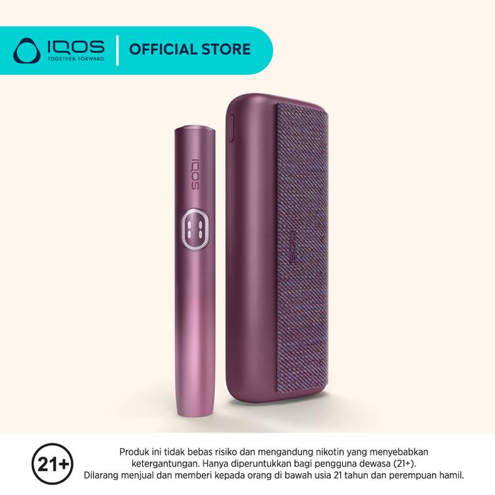 Gambar IQOS ILUMA i Prime Kit (Compatible with TEREA) - Garnet Red dari IQOS Official Store undefined Tokopedia
