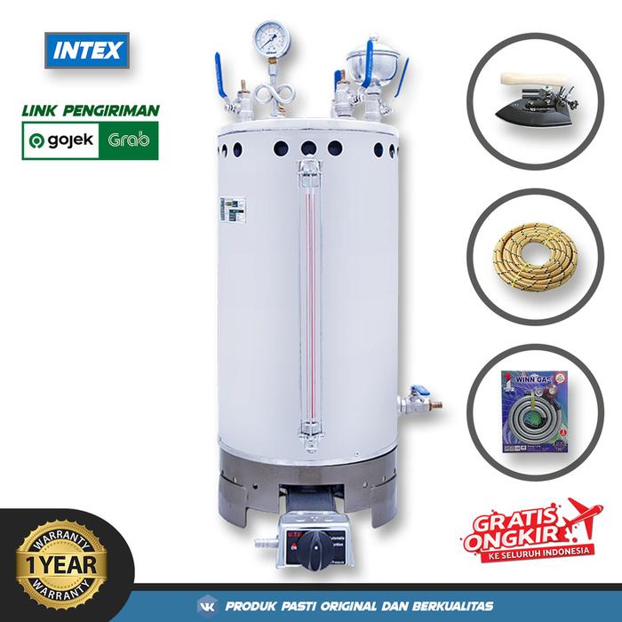 Gambar (GojekGrab) INTEX Tabung Boiler Setrika Uap Laundry 35 Liter Lengkap Bagus Otomatis - Lengkap 2 - LENGKAP dari Perkakasnation undefined Tokopedia