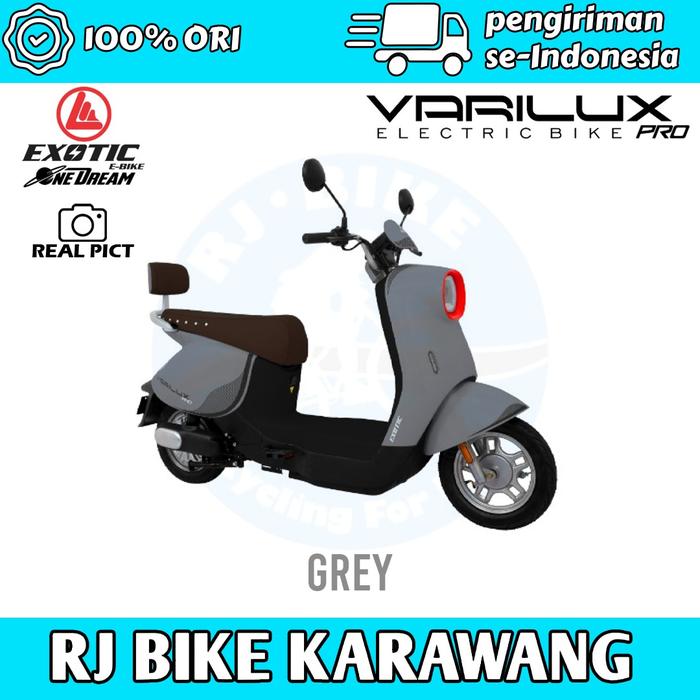 Gambar SEPEDA LISTRIK EXOTIC VARILUX PRO 14X2.75" - Grey dari RJ BIKE OFFICIAL undefined Tokopedia
