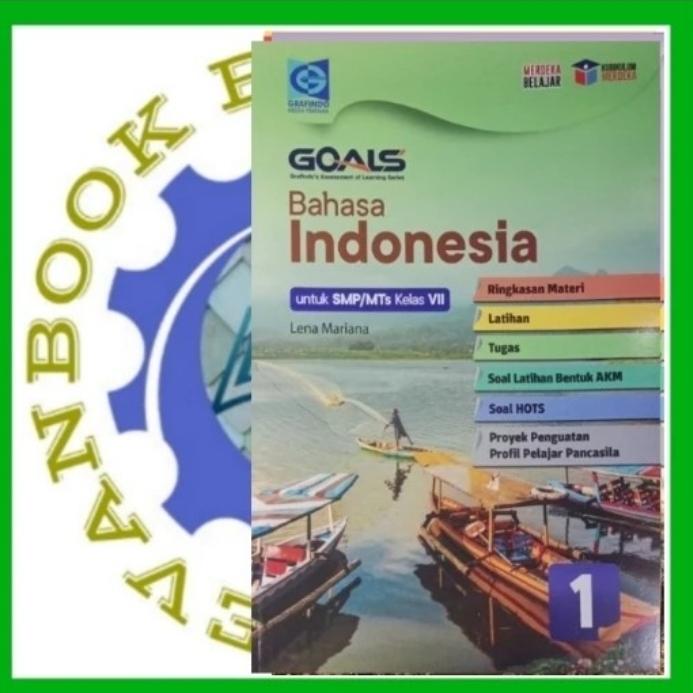 Gambar BUKU SOAL GOALS Bahasa Indonesia REVISI KELAS 1 2 3 7 8 9 SMP MTs GRAFINDO FACIL K MERDEKA - KELAS 7 SMP dari EVANBOOK1871 undefined Tokopedia