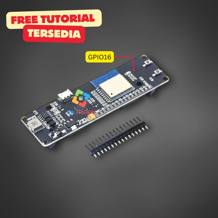Gambar Wemos ESP Wroom-02 ESP8266 Development Board +18650 Battery Controller - Dev Board dari HwThinker undefined Tokopedia