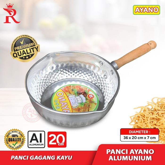 Gambar Panci Alumunium Panci Mie Gagang Ayano 20 cm dari Rajawali Perabot undefined Tokopedia