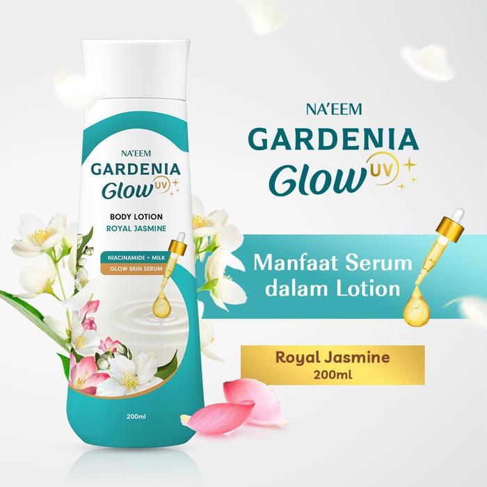 Gambar NAEEM Gardenia Glow Body Lotion 200mL - Royal Jasmine dari Daruma Online Store undefined 5 Tokopedia