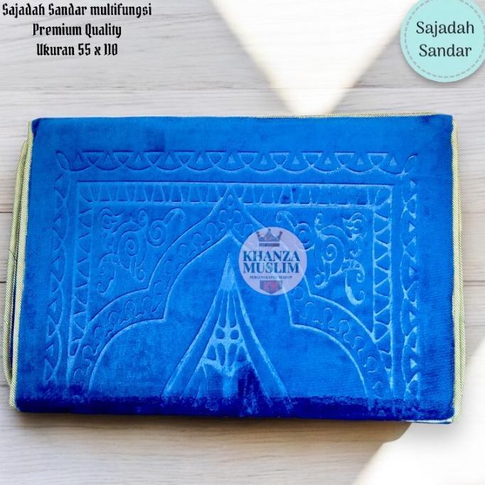 Gambar New Sajadah Sandar Duduk Lipat Multifungsi - Biru Muda dari Shiren Stars undefined Tokopedia