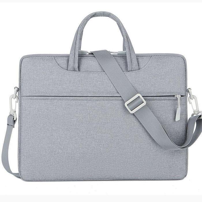 Gambar Tas Laptop Pria dan Wanita Case Laptop 12-16 Inch Softcase Laptop Jinjing Laptop Bag Waterproof Tas Tablet Sleeve Tas Ipad Termurah Ready Terbaik - Abu-abu, 12-14 inch dari Numenor48 undefined Tokopedia