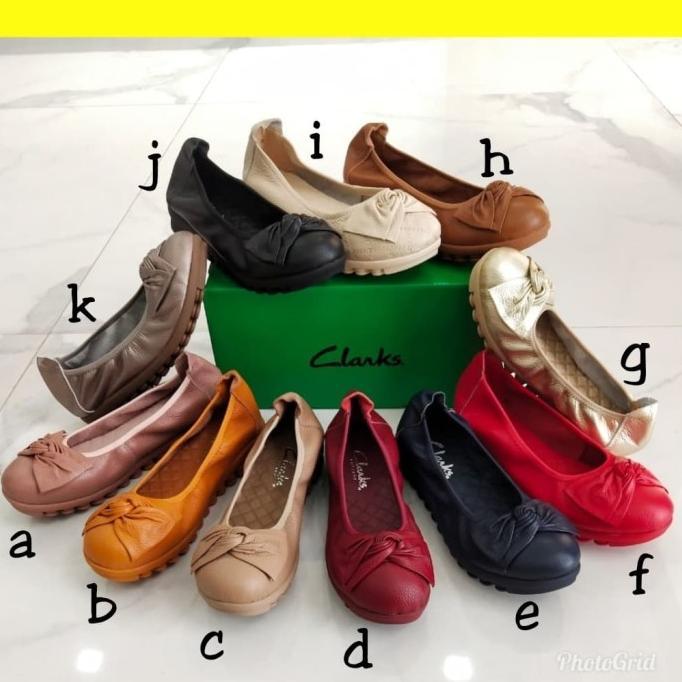 Gambar New!! Clarks Flat Radial Ulir - Merah F, 36 dari syala-murah undefined 4 Tokopedia