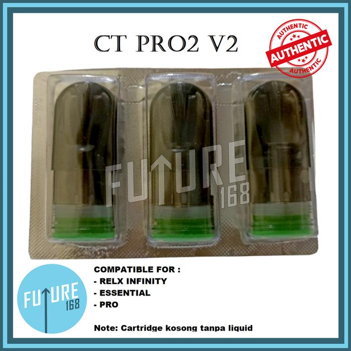 Gambar RELX RUOK R4 CARTRIDGE ROUK Compatible For RELX INFINITY & ESSENTIAL - CT PRO2 V2 dari Future168 undefined Tokopedia