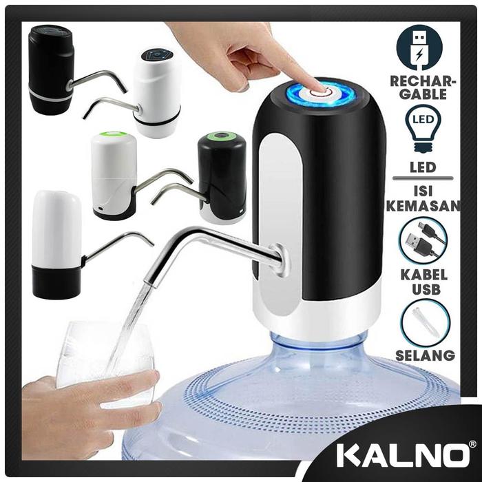 Gambar Dispenser Pompa air galon / pompa galon elektrik - with LED - v1 dari Kalno Mall ID undefined Tokopedia