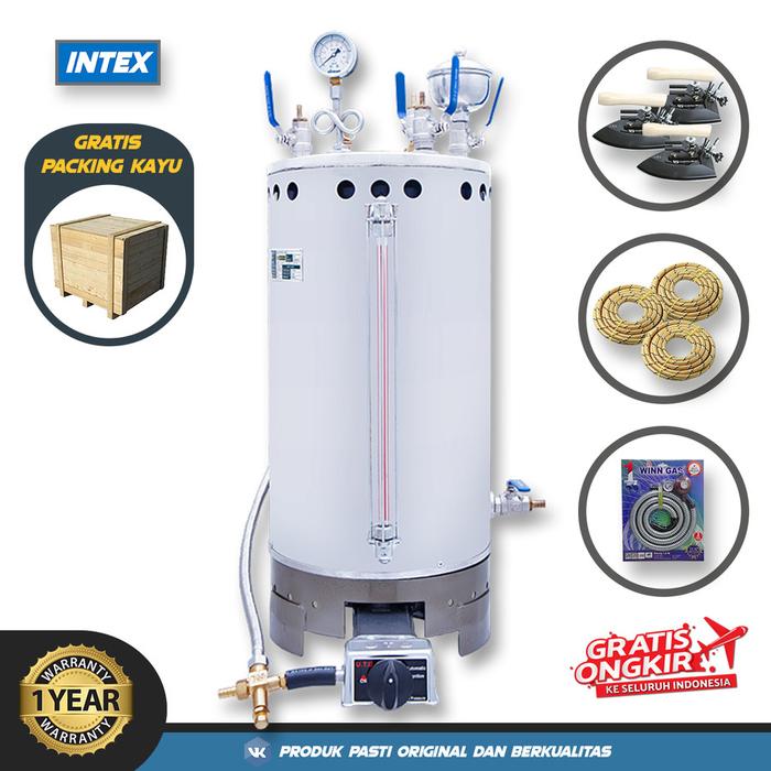Gambar INTEX Tabung Boiler Otomatis Manual Setrika Uap Laundry 25 Liter Intex - LENGKAP 3 OTO dari Perkakasnation undefined Tokopedia