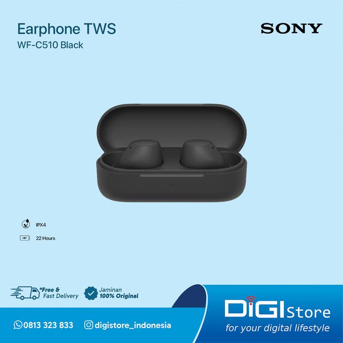 Gambar Sony Earphone TWS WF-C510 Original - WHITE dari DiGi Store Indonesia undefined 2 Tokopedia