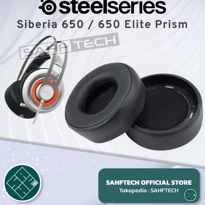 Gambar EARPAD EAR PAD FOAM BANTALAN BUSA STEELSERIES SIBERIA 650 ELITE PRISM BERKUALITAS - Black dari Callandera Shop undefined Tokopedia
