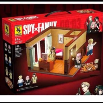 Gambar Spy X Family Room Anime Figure Loid Anya Yor Forger Brick - 47 dari R.GrandSon_ undefined Tokopedia