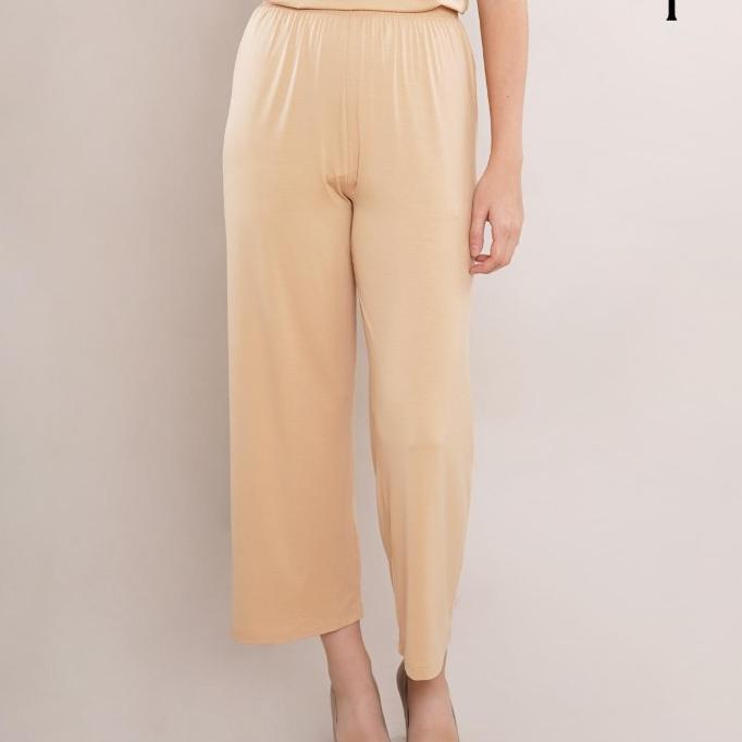 Gambar Legging Kulot Tencel Terjamin - Beige, XXL dari Aura_store' undefined Tokopedia