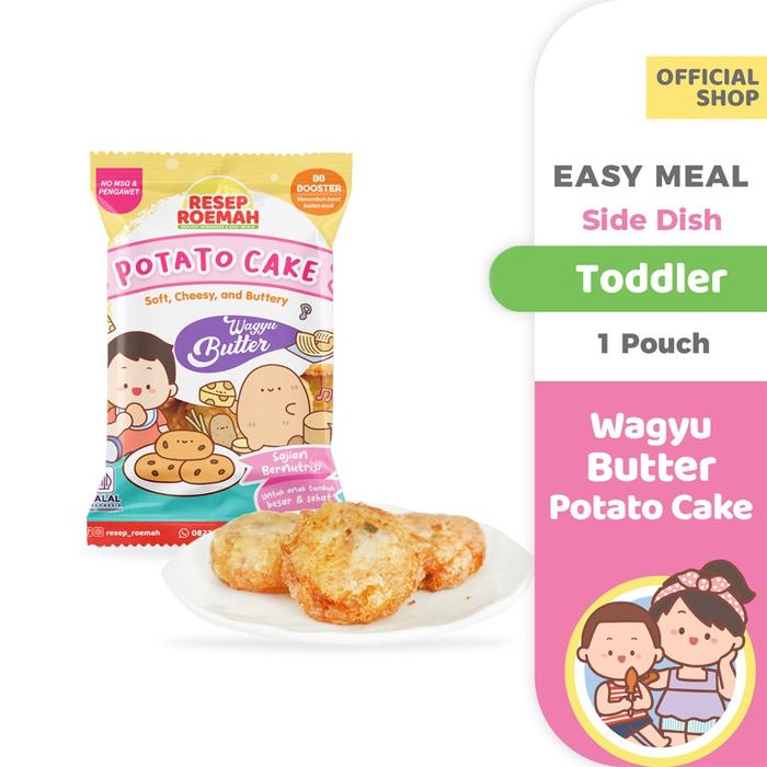 Gambar Resep Roemah Perkedel Kentang Omega / Butter Potato Cake / Toddler - Wagyu Butter dari Resep Roemah undefined Tokopedia