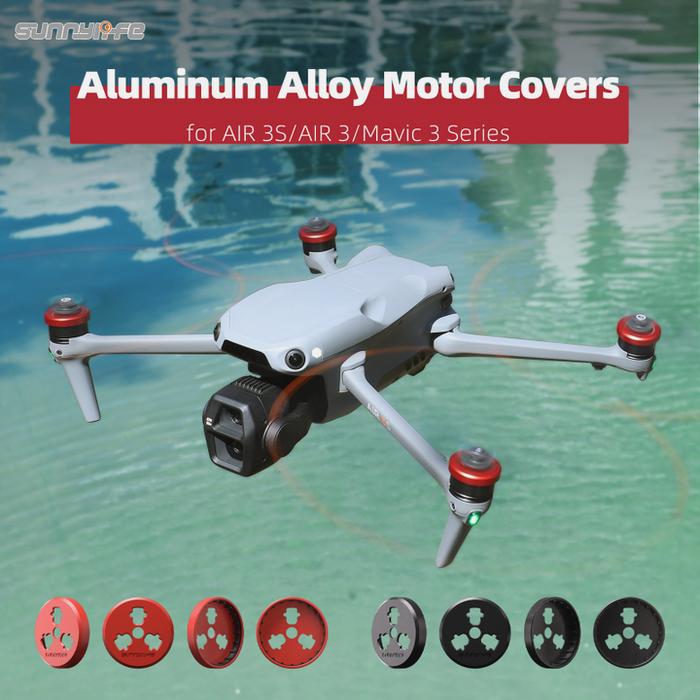 Gambar Sunnylife Motor Protective Cover for DJI AIR 3S/AIR 3/MAVIC 3 PRO/CLASSIC - Hitam dari Devil Store Indonesia undefined Tokopedia