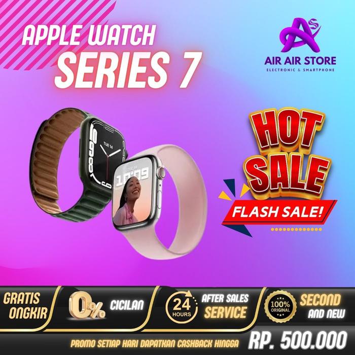 Jual [HOT SALE] Apple Watch Series 41mm 45mm Second Mulus