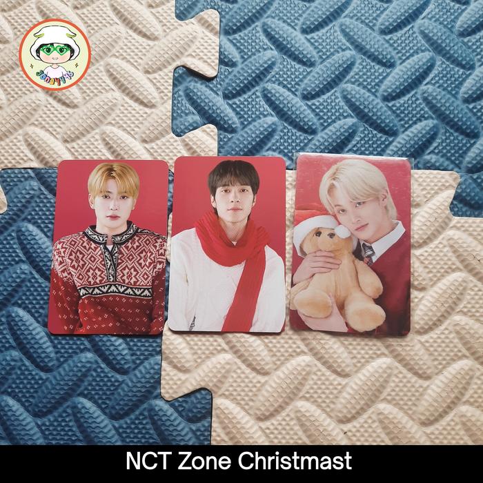 Gambar Official Photocard NCT Zone Christmast Jaehyun Mark Hendery - Jaehyun dari jonayyys undefined Tokopedia