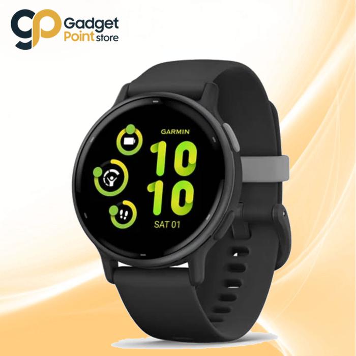 Gambar Garmin Vivoactive Vivo Active 5 Aluminum Bezel - Garansi TAM - Black Slate dari Gadget Point Store indonesia undefined Tokopedia