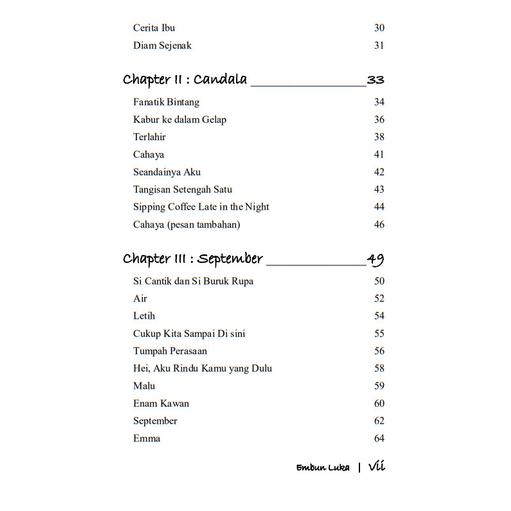 Gambar 3 - Embun Luka