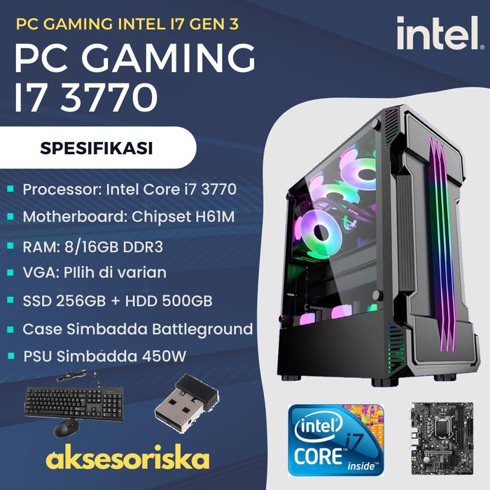 I7 4790 Gtx 1060 6gb I7 3770 Intel Core I7-3770 Processor LGA1155 CPU