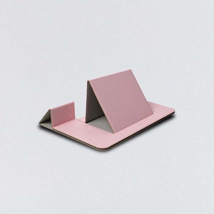 Gambar Neo Trifold Slim Foldable Laptop Stand - Pink dari NOIR GEAR OFFICIAL undefined Tokopedia