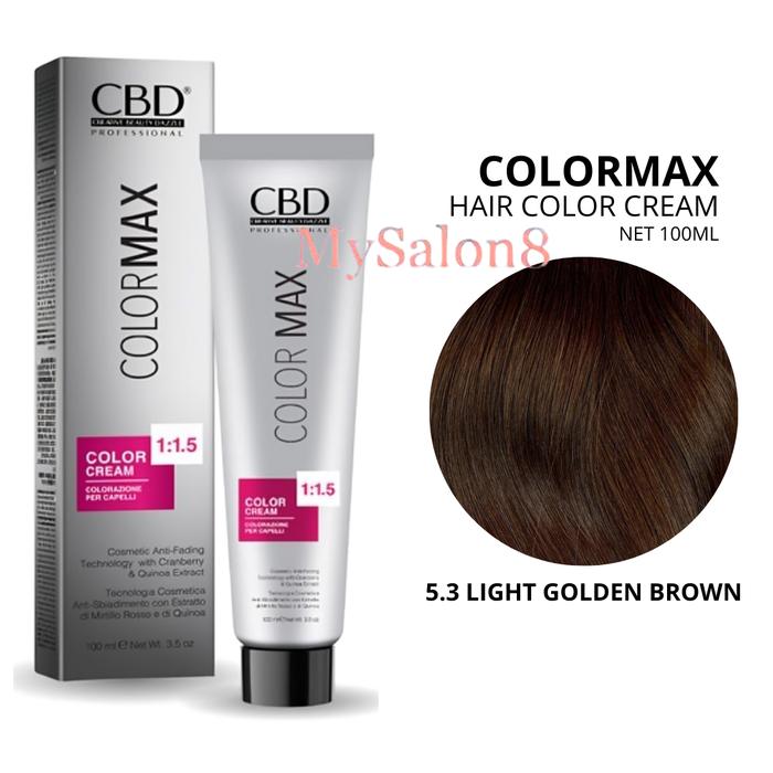 Jual CBD ColorMax Italy / Color Max Color Cream Cat Rambut 100ml - 5.3 ...