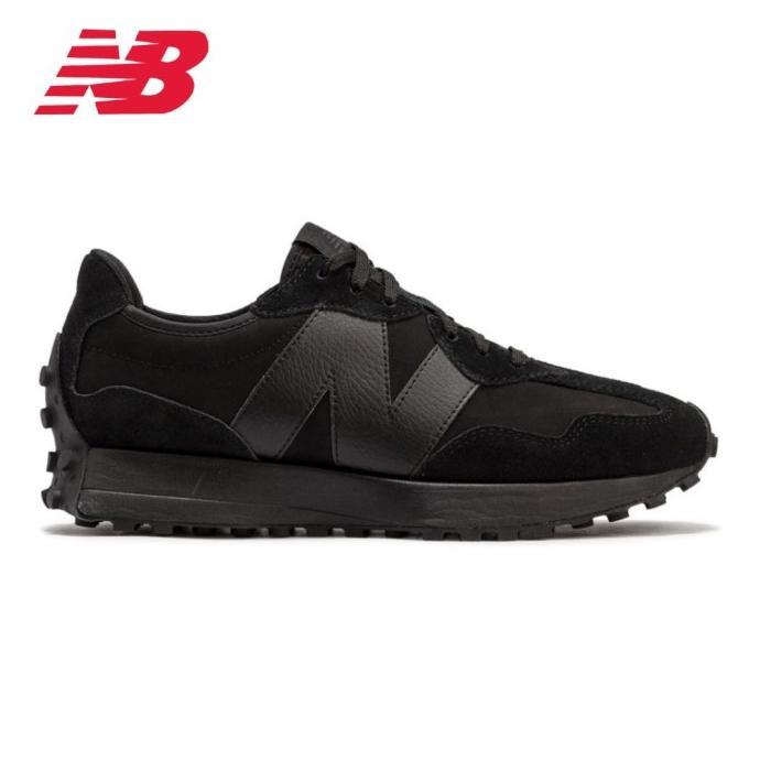 Jual Terbaru Sepatu NB New Balance 327 Full Black 45 Kota