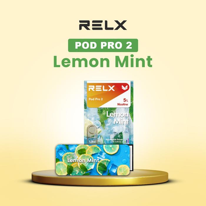 relx pod pro lemon mint RELX Pod Pro 2 Canada- $23.99 |16 Flavours main image 0