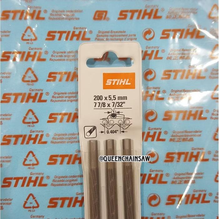 Gambar KIKIR RANTAI 5,5MM CHAINSAW 3 BATANG POTONG KAYU dari QueenDiesel undefined Tokopedia
