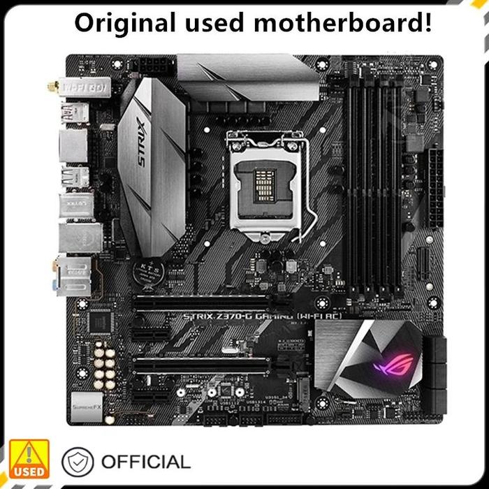 Asus Strix Z370e Asus Z370e M Z370e Rog Strix Motherboard Z370 E