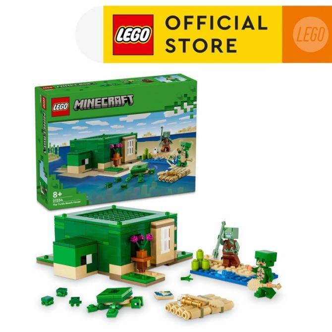 Gambar Lego Minecraft 21254 The Turtle Beach House (234 Pieces) dari Toserba Stario undefined Tokopedia