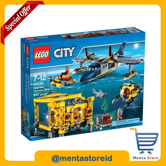 Jual LEGO City 60096 Deep Sea Operation Base Tangerang