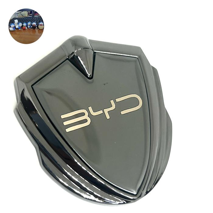Gambar 3D Emblem Logo Mobil BYD Metal 6.5CM x 6CM - Hitam Glossy dari Auto variasi undefined Tokopedia