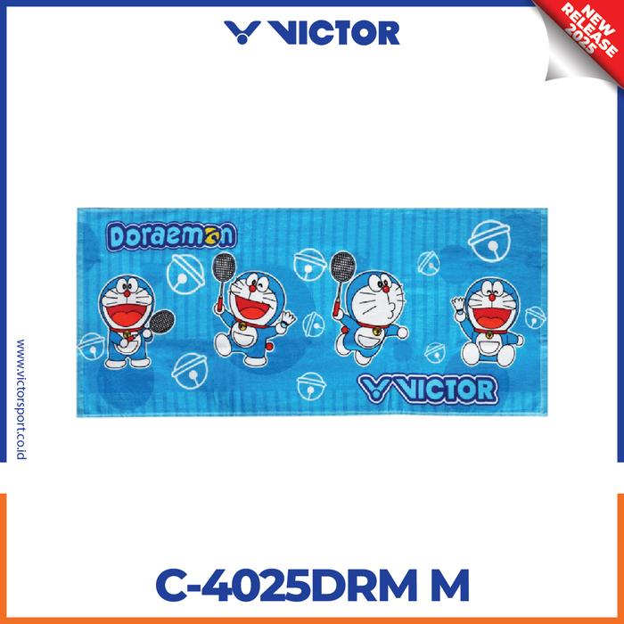 Gambar Handuk VICTOR X Doraemon Limited Edition TW 511 512 DRM TW-511 512 DRM - TW-512DRM M dari VICTOR INDONESIA undefined Tokopedia