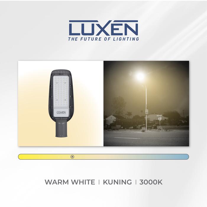 Gambar Luxen Lampu Jalan LED PJU Galaxy 50 Watt Cahaya Putih dan Kuning - Kuning dari Luxen Indonesia_NEW undefined Tokopedia