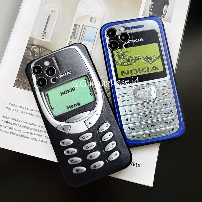 Nokia Iphone Case Casing Hard Case IPhone 11 Custom Motif IPhone