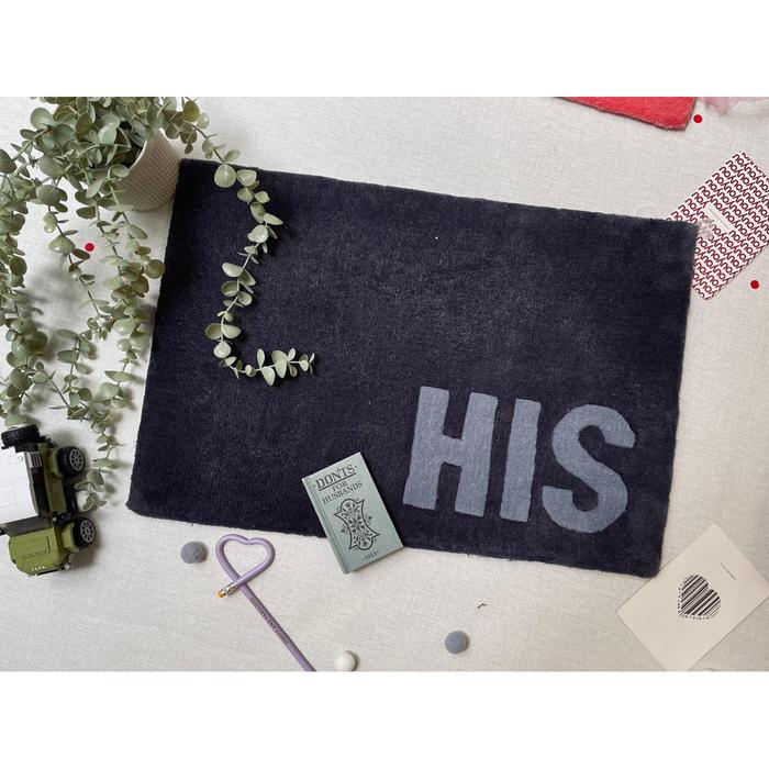 Gambar His & Hers Keset / Doormat 40 x 60 cm - His dari meterpersegisurabaya undefined Tokopedia
