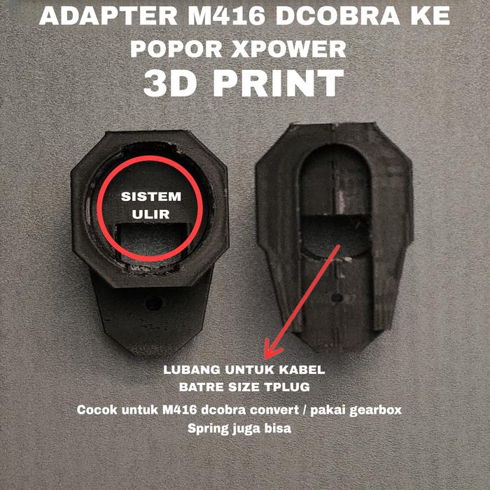 Gambar ADAPTER TABUNG POPOR XPOWER ALL - M4 Dcobra CNVRT dari YNR OS undefined Tokopedia